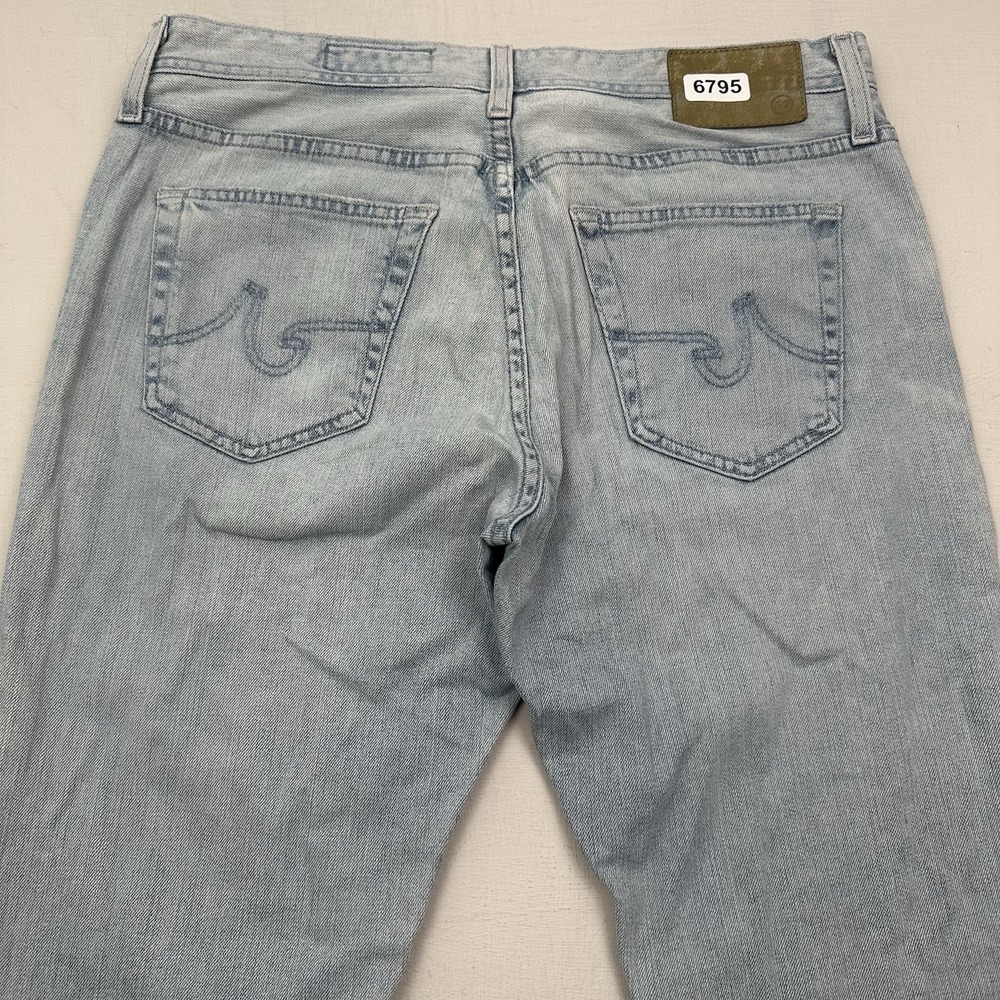 AG Adriano Goldschmied The Everett Jeans Men 32x34 Light Blue Slim Straight